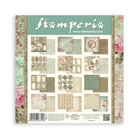 Scrapbook papier 30,5x30,5 cm Precious - Stamperia