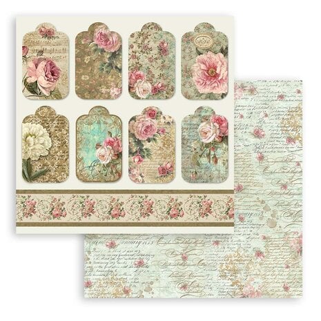 Scrapbook papier 30,5x30,5 cm Precious - Stamperia