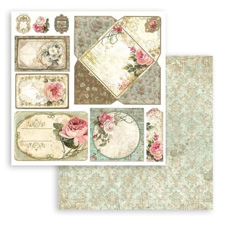 Scrapbook papier 30,5x30,5 cm Precious - Stamperia