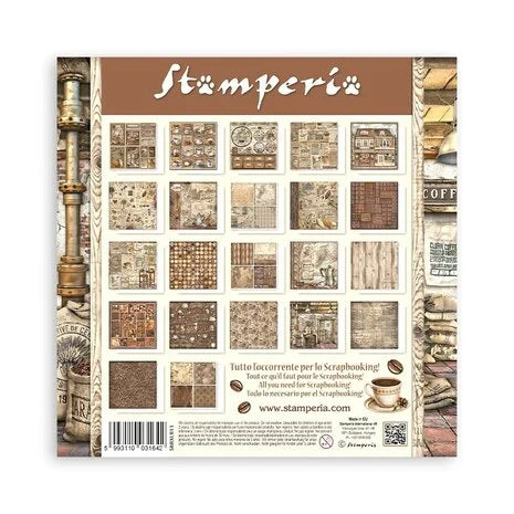 Scrapbook papier 30,5x30,5 cm Coffee and Chocolate - Stamperia