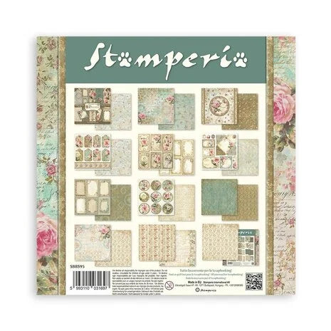 Scrapbook papier 20,3x20,3 cm Precious - Stamperia
