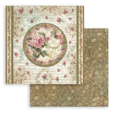 Scrapbook papier 20,3x20,3 cm Precious - Stamperia