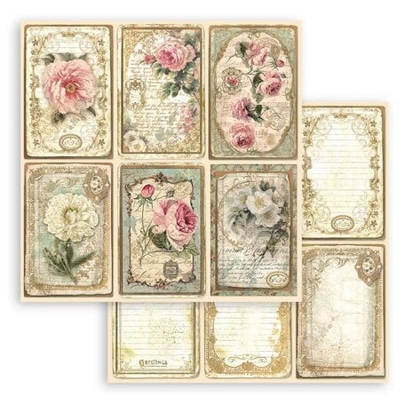 Scrapbook papier 20,3x20,3 cm Precious - Stamperia