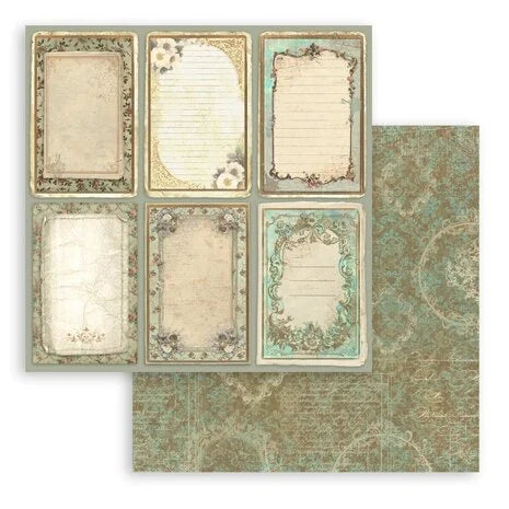 Scrapbook papier 20,3x20,3 cm Precious - Stamperia