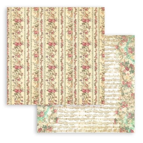 Scrapbook papier 20,3x20,3 cm Precious - Stamperia
