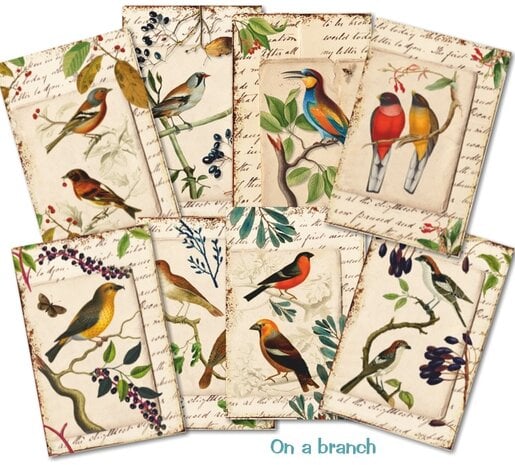 Mini Scrapbook papier On a Branch - Decorer