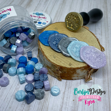 Waxzegel melts Winter - Carlijn Design