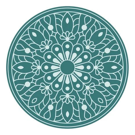 Waxzegel stempel Mandala - Spellbinders
