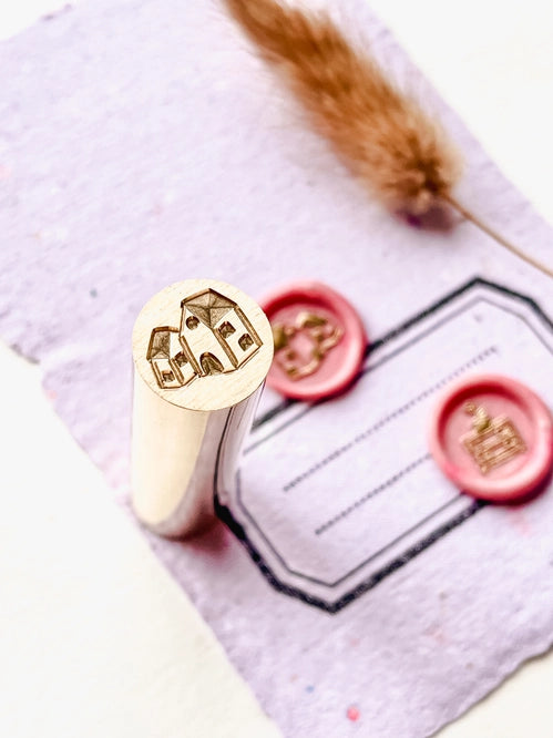 Waxzegel stempel At Home - Nikki Dotti