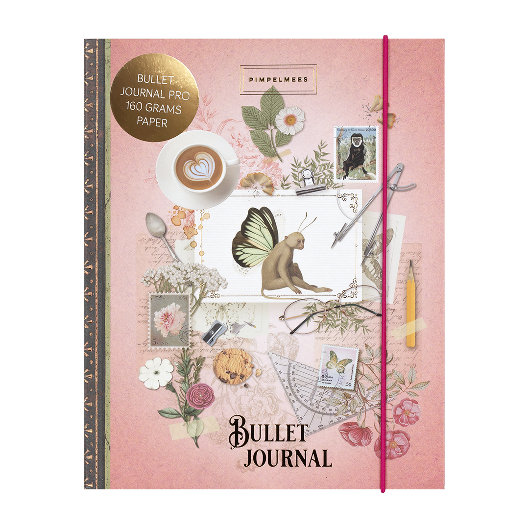 Bullet Journal Wonderland Peach Wingmonkey - Pimpelmees
