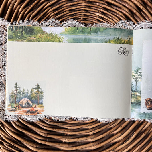 Geïllustreerd notitieboekje Escapades - Gwenaëlle Trolez Créations