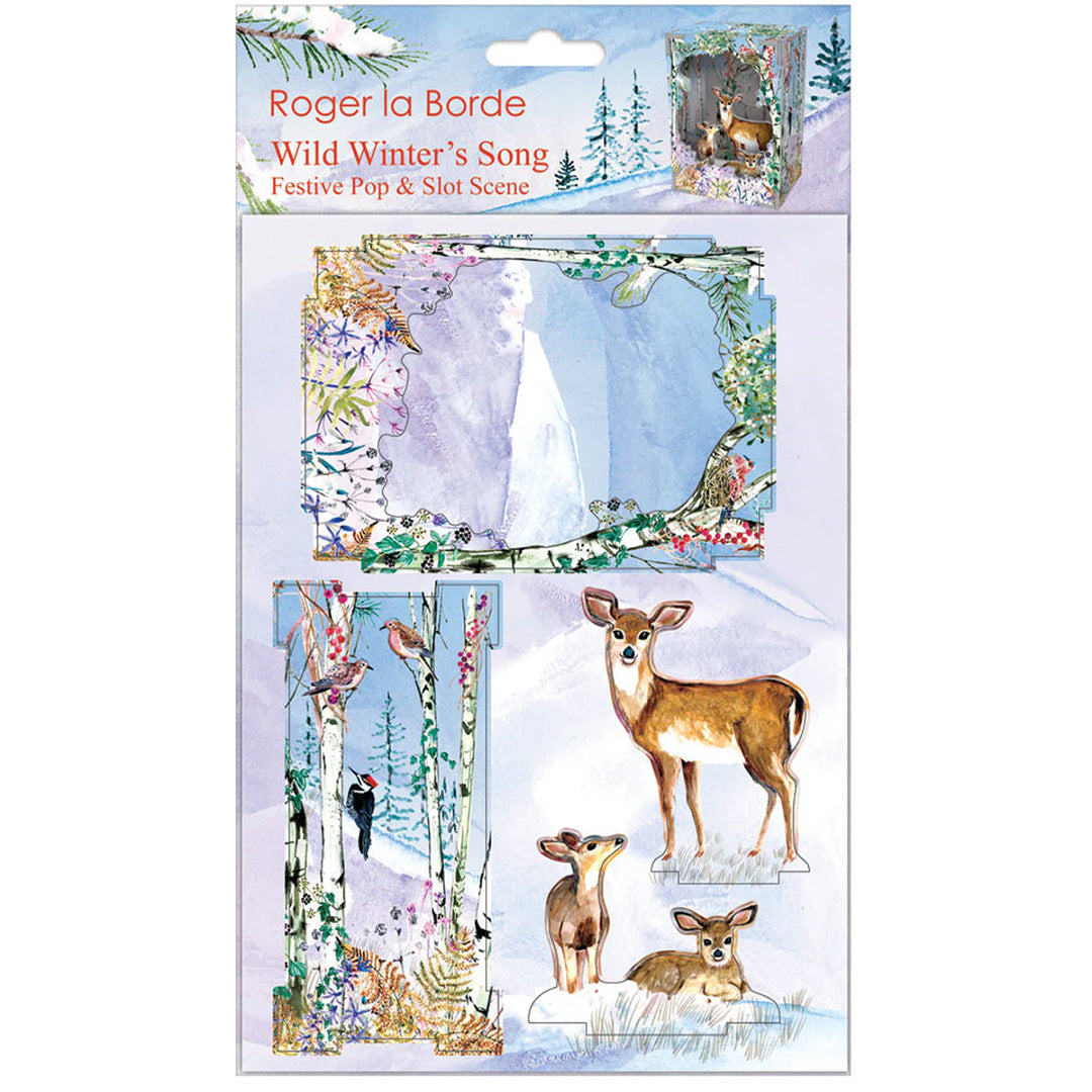 Pop & Slot Diorama Scene Wild Winter's Song - Roger la Borde