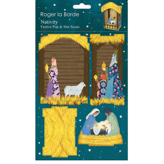 Pop & Slot Diorama Scene Nativity - Roger la Borde