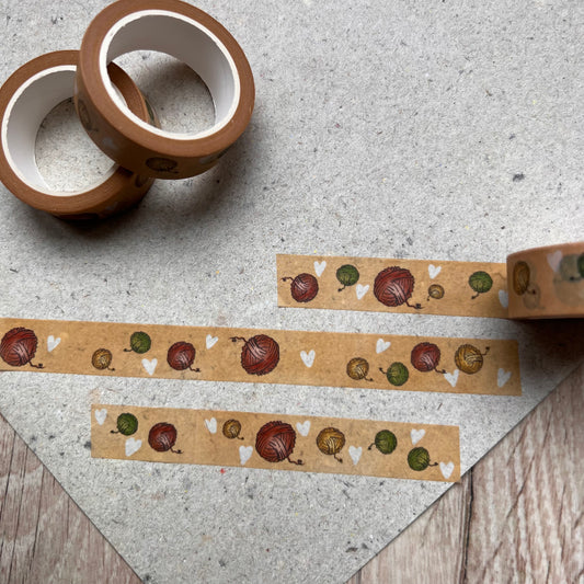 Washi tape Wolletjes - Lievia