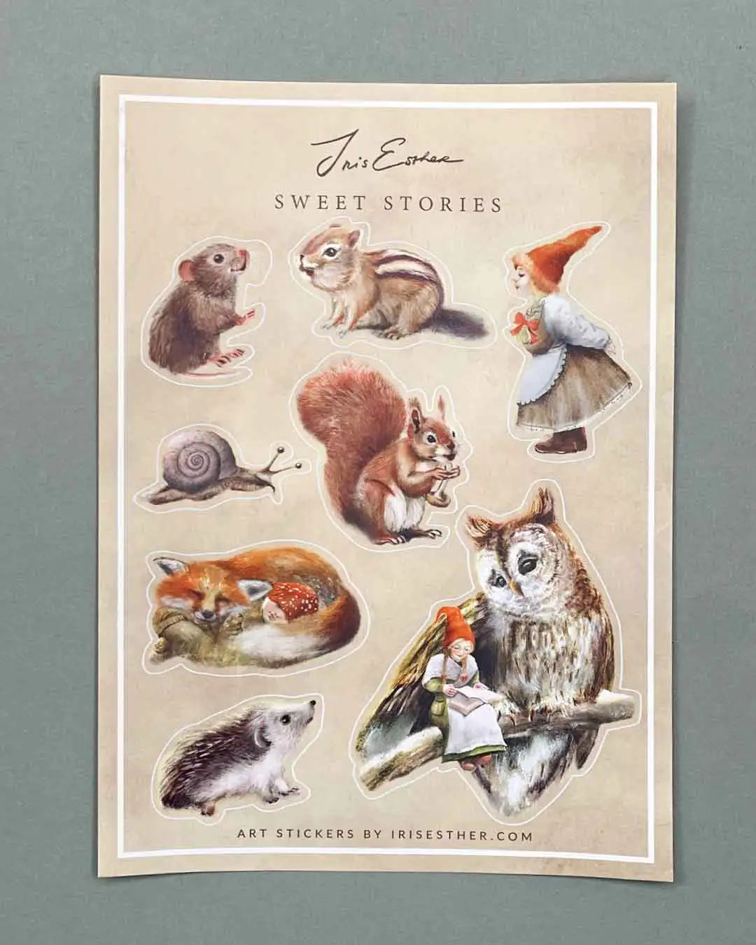 Stickervel Sweet Stories - Iris Esther