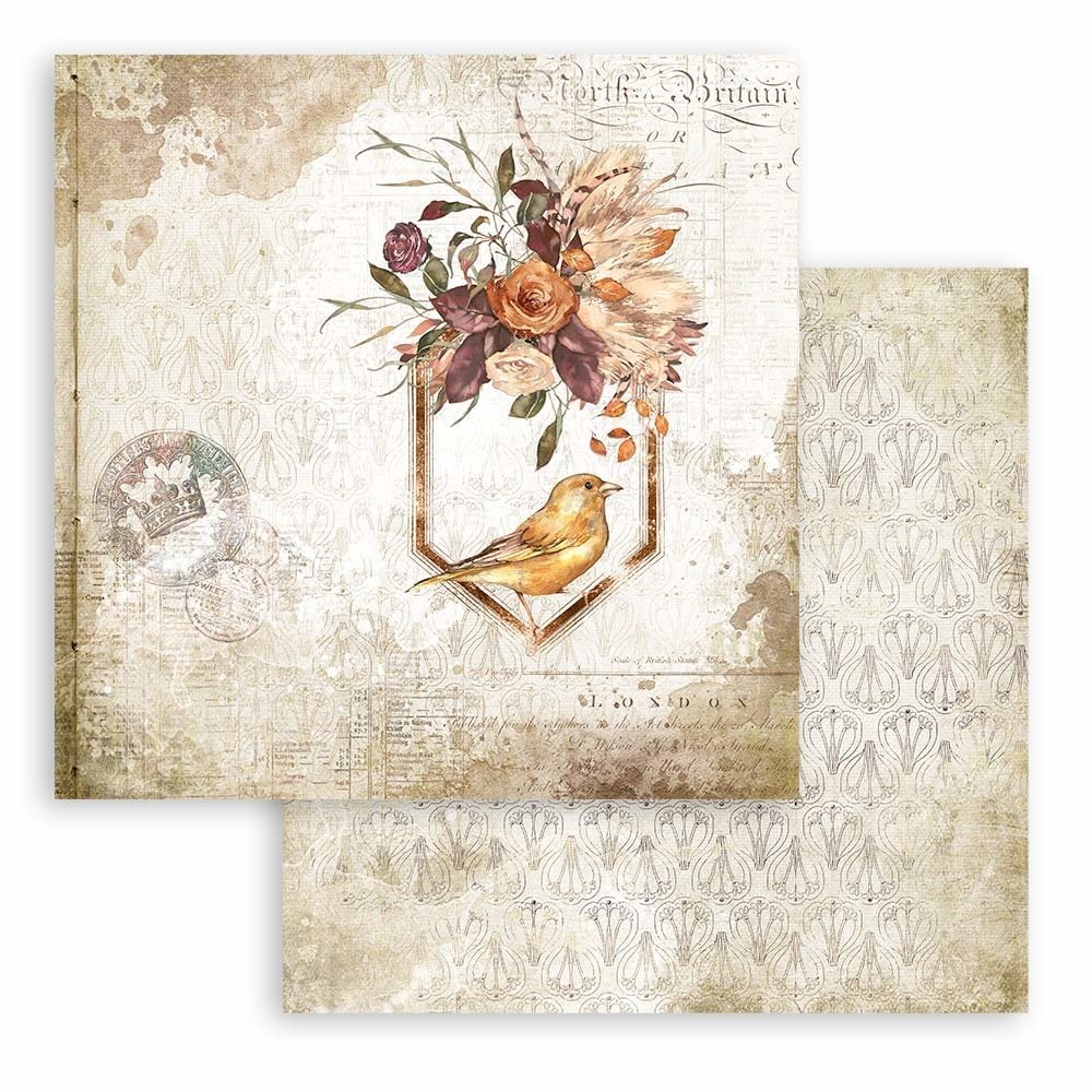 Scrapbook papier 20,3x20,3 cm Our Way - Stamperia