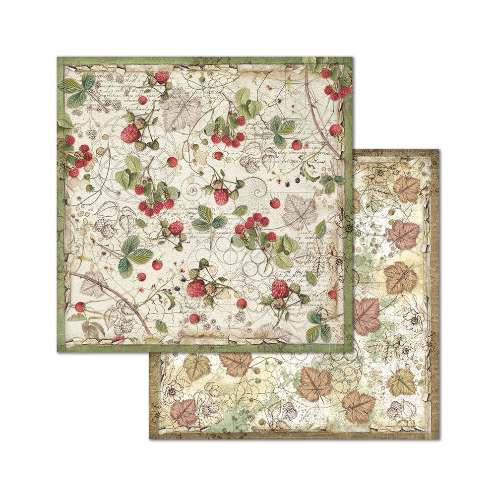 Scrapbook papier 20,3x20,3 cm Forest - Stamperia