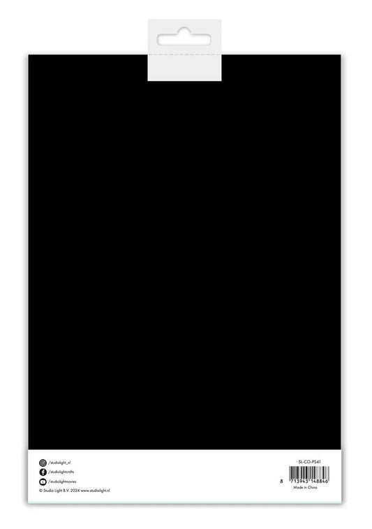 Black Cardstock A4 - Studio Light