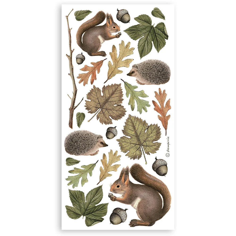 Paper cut-outs Forest - Stamperia