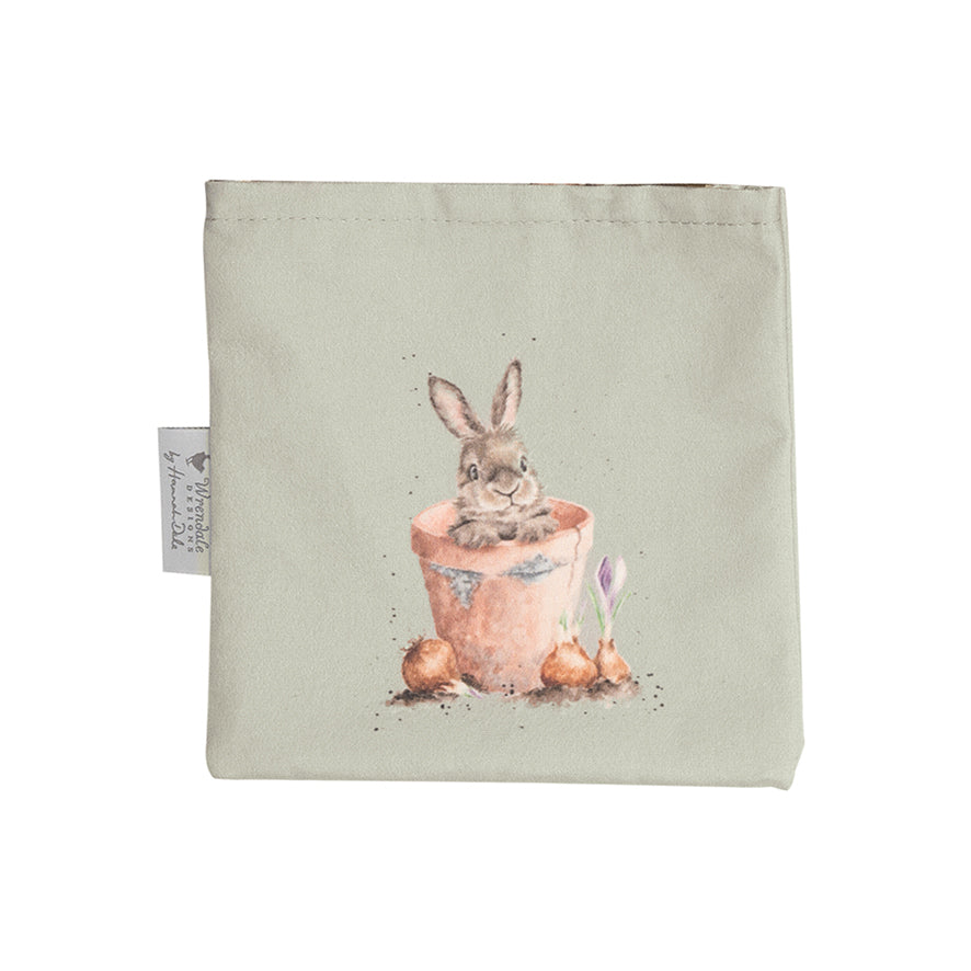 Opvouwbare shopper Konijn Garden Friends - Wrendale
