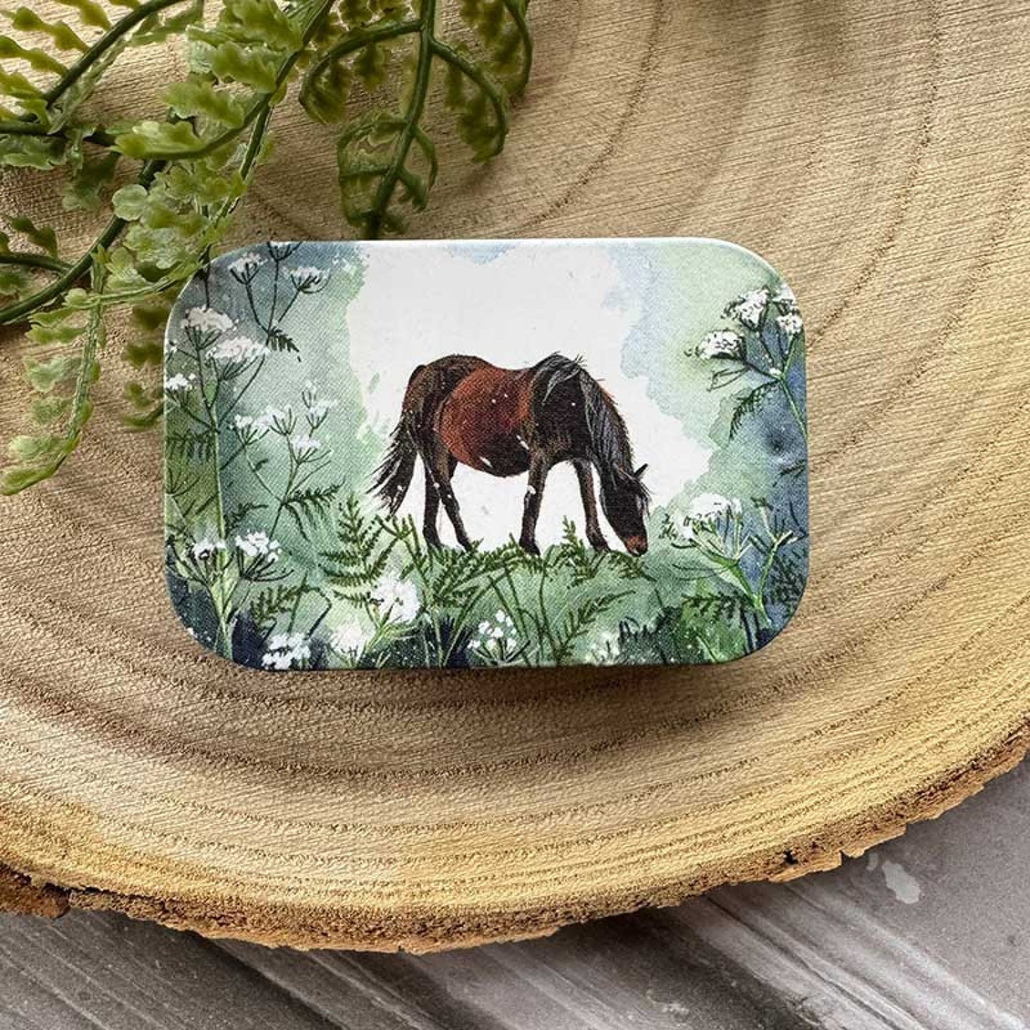 Mini blikje Horse and Cow Parsley - Alex Clark