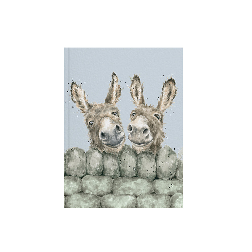 A6 notebook ezel Hee Haw - Wrendale