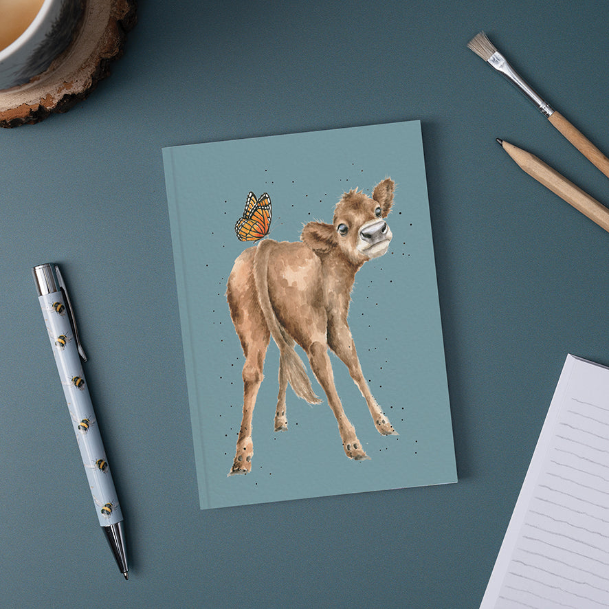 A6 notebook koe Fluttery Fabulous - Wrendale