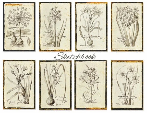 Mini Scrapbook papier Sketchbook - Decorer