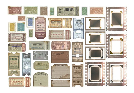 Tickets Ephemera Create Happiness - Stamperia