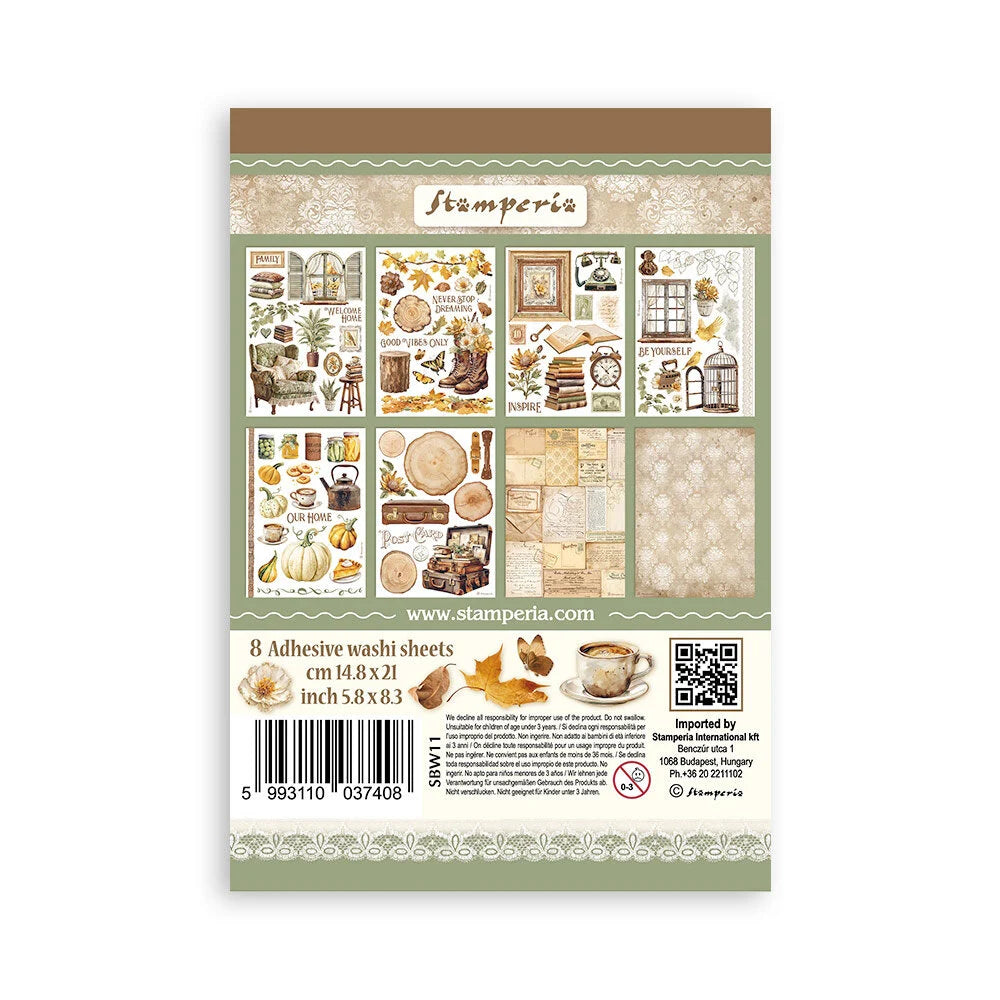 Washi Pad Golden Harmony - Stamperia