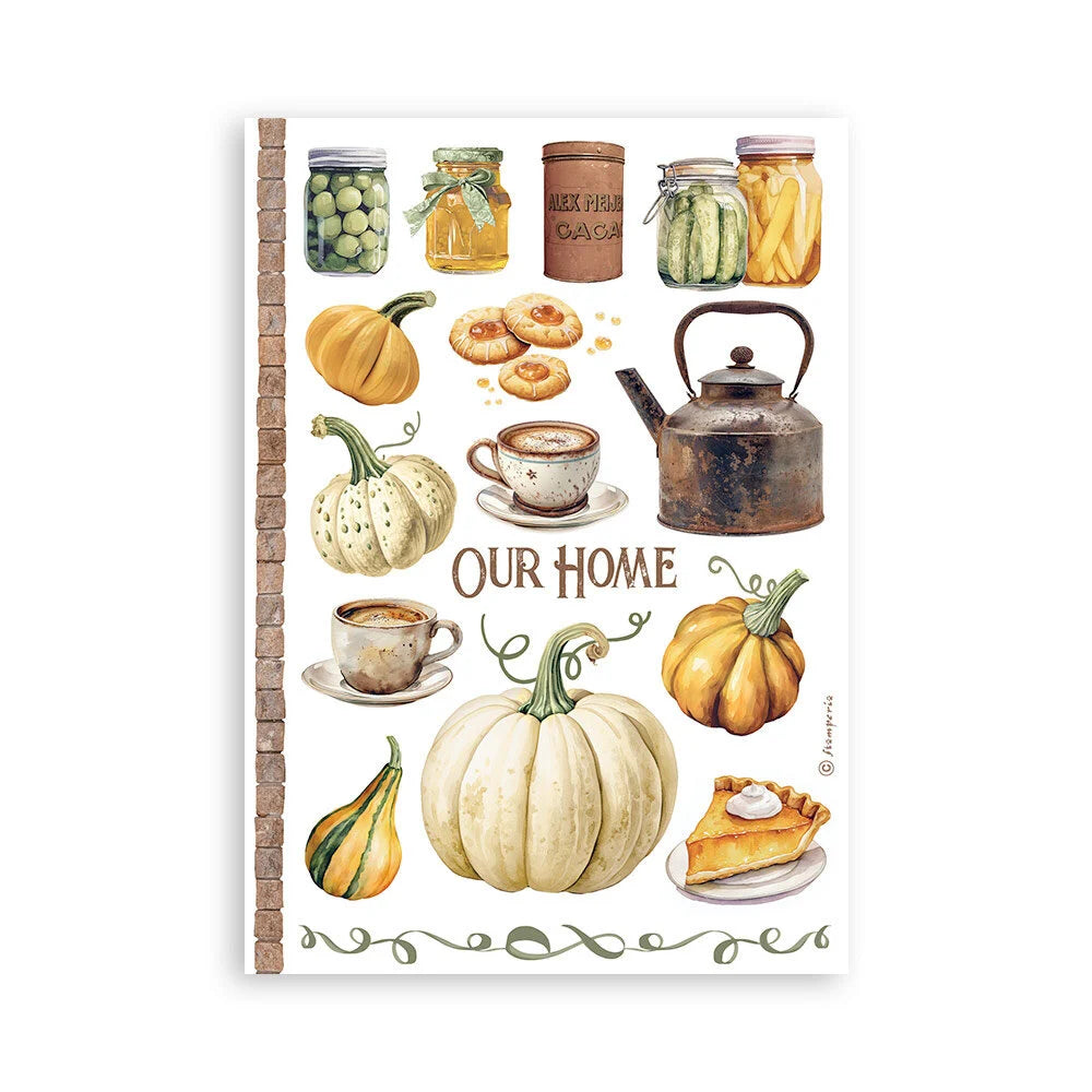 Washi Pad Golden Harmony - Stamperia