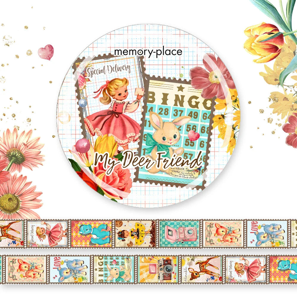 Washi tape My Deer Friend - Memory Place