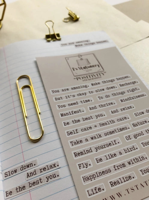 Stickervel Positieve stickers - T's Stationery