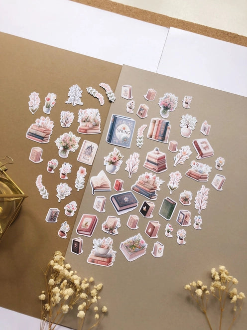 Stickerpakket XL Spring Books - T's Stationery