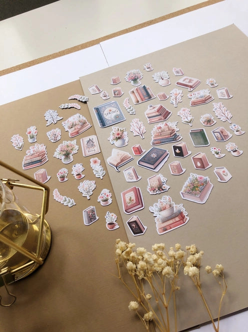 Stickerpakket XL Spring Books - T's Stationery