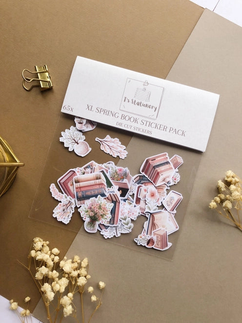 Stickerpakket XL Spring Books - T's Stationery