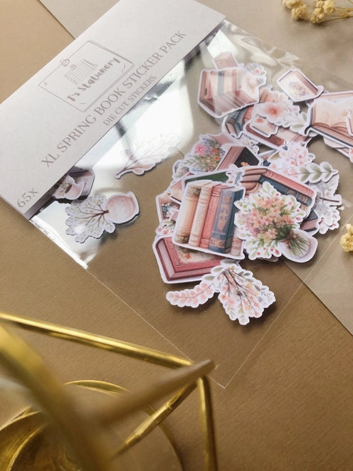 Stickerpakket XL Spring Books - T's Stationery