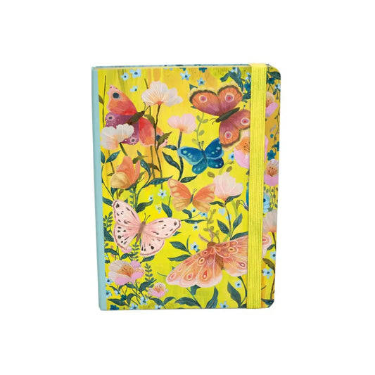 Notitieboek blanco A5 Butterfly Ball Sunshine - Roger la Borde