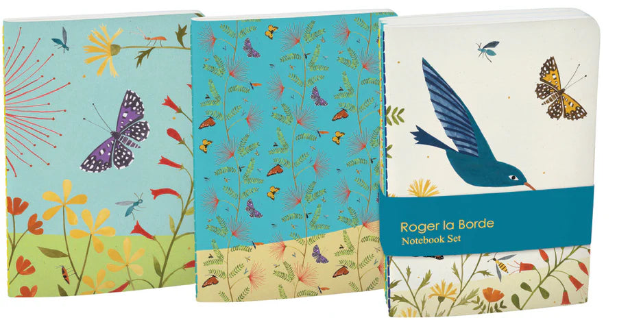 Set A6 notitieboekjes Hummingbird - Roger la Borde