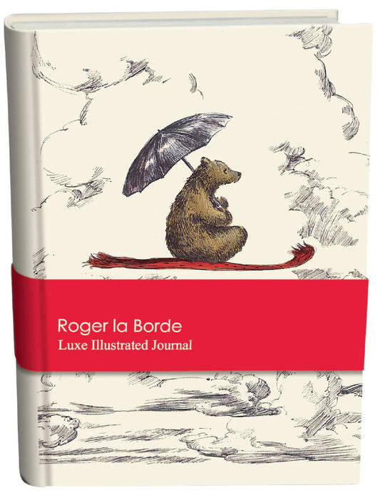 Geïllustreerd notitieboek Flying Bear - Roger la Borde