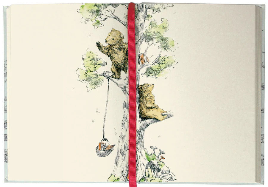 Geïllustreerd notitieboek Flying Bear - Roger la Borde