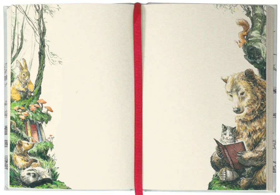 Geïllustreerd notitieboek Flying Bear - Roger la Borde
