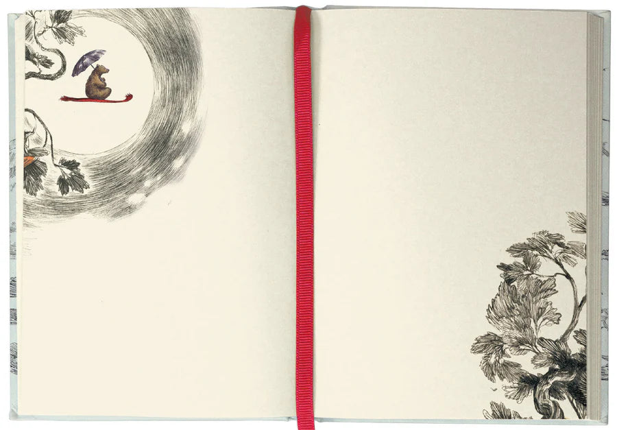 Geïllustreerd notitieboek Flying Bear - Roger la Borde