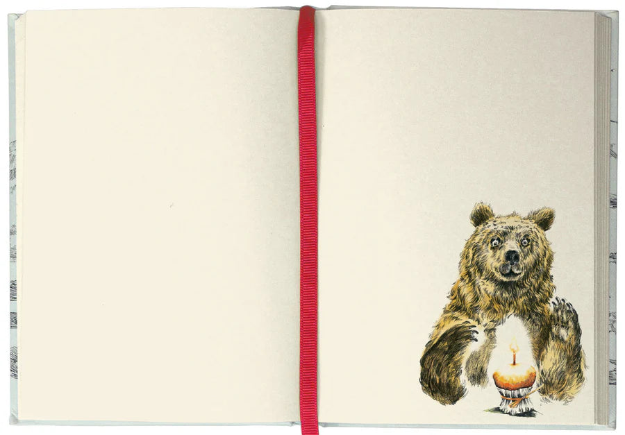 Geïllustreerd notitieboek Flying Bear - Roger la Borde