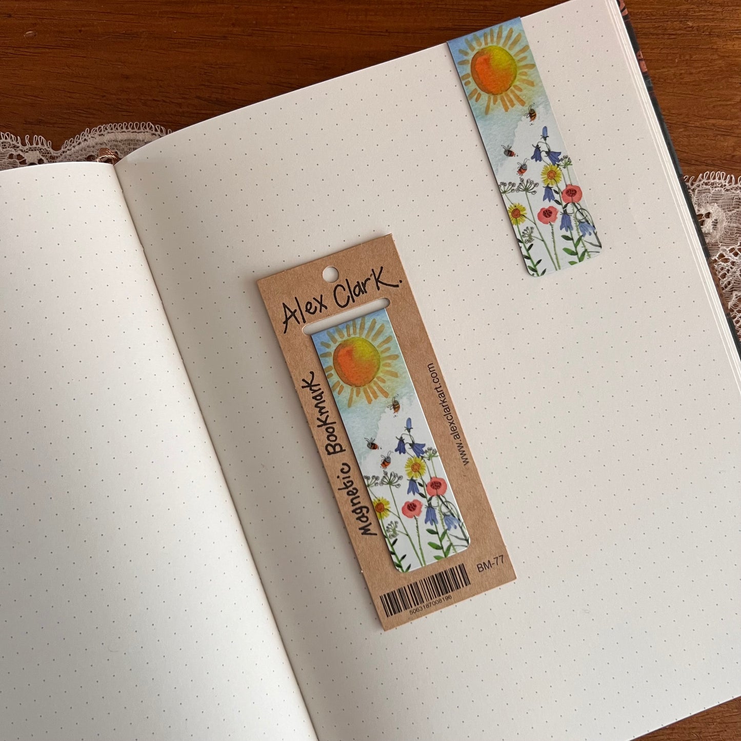 Boekenlegger Magnetisch Spring - Alex Clark