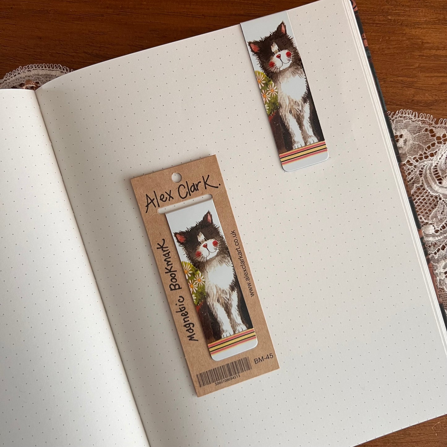 Boekenlegger Magnetisch Randolph Cat - Alex Clark
