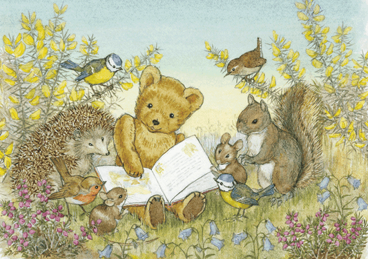 Kaart Read Us a Story, Teddy - Molly Brett
