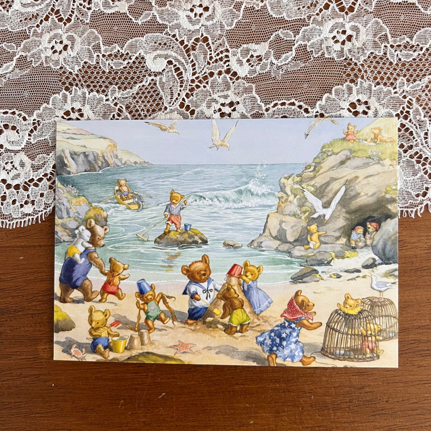 Kaart Teddy Bear Beach - Molly Brett