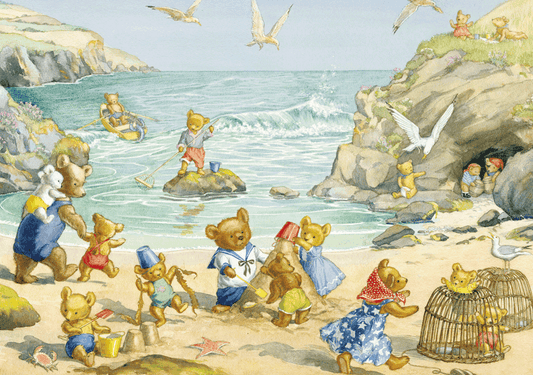 Kaart Teddy Bear Beach - Molly Brett