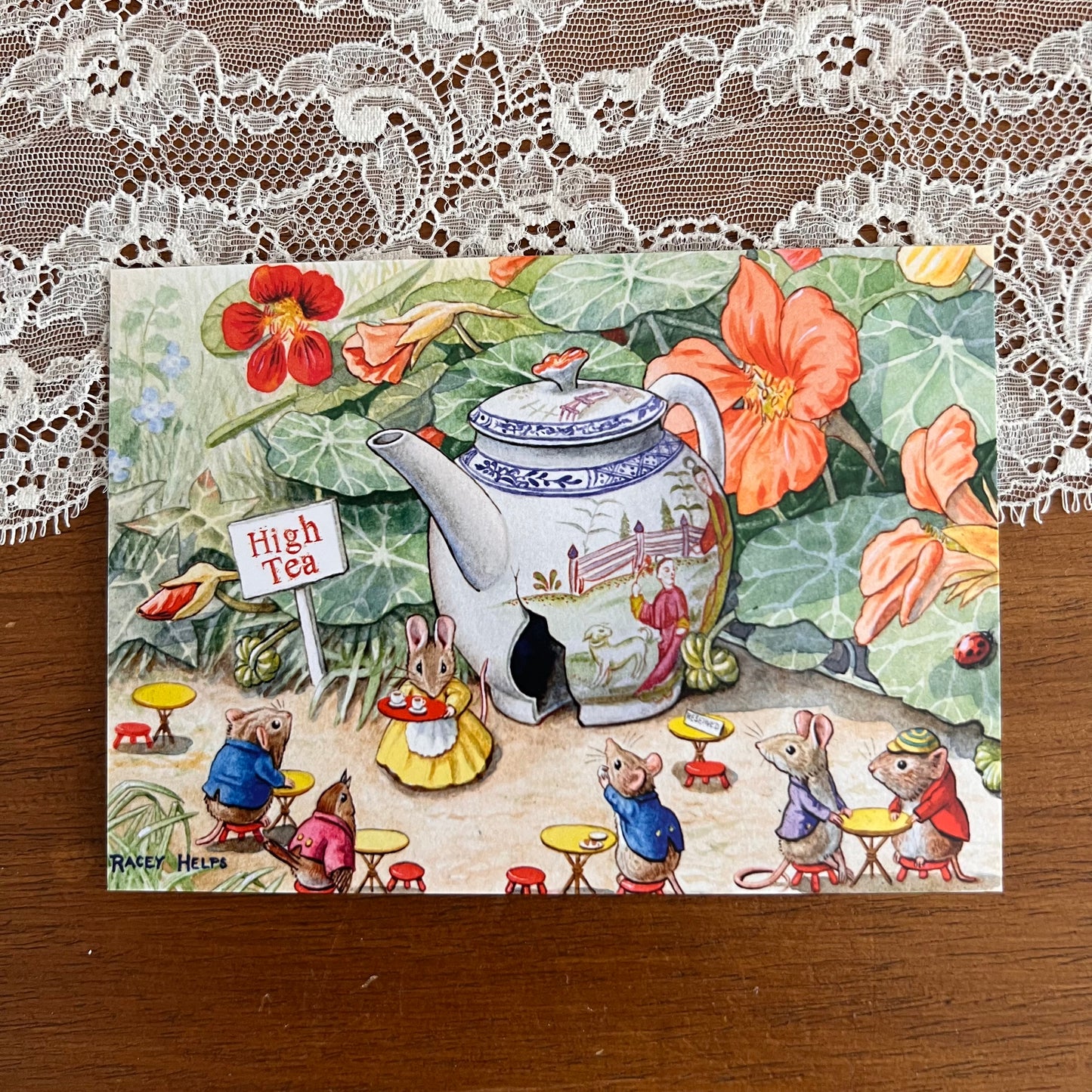 Kaart The Dolls ‘Tea-Pot - Molly Brett